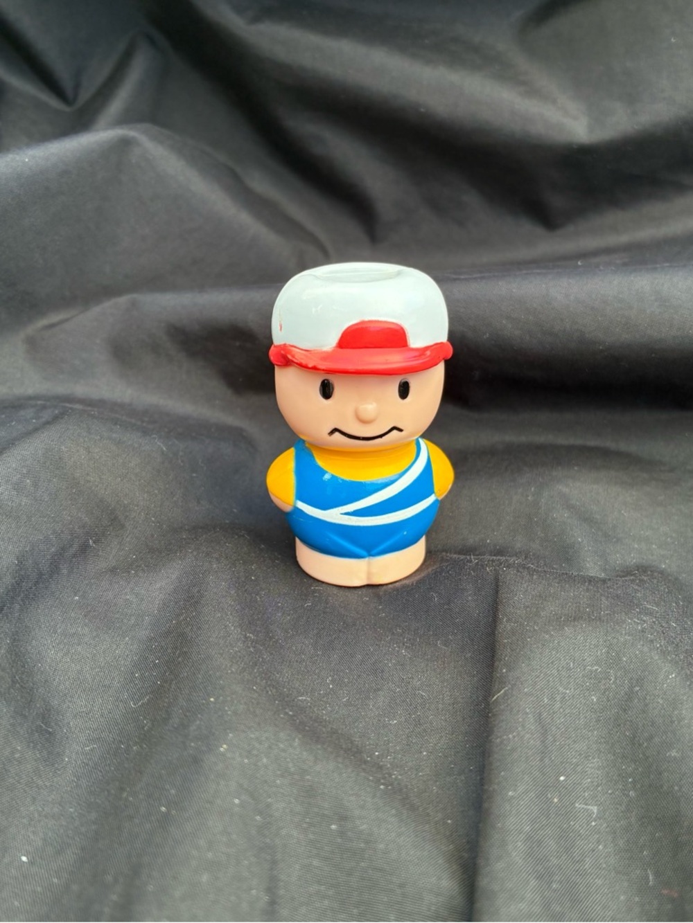 5/$20 Fisher Price Vintage Little People Replacement Figure Red Hat KidCore GUC